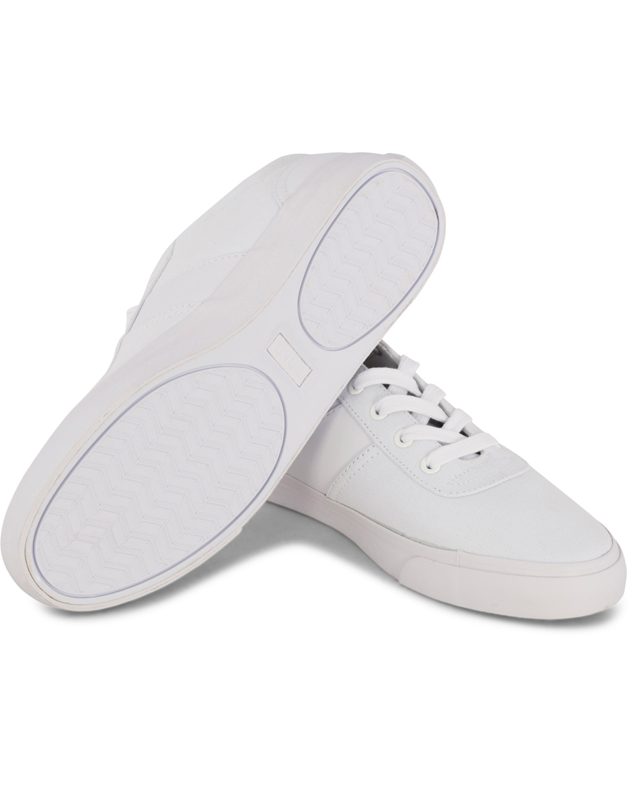 Herr | Polo Ralph Lauren Hanford Sneaker White Canvas | Polo Ralph Lauren | Hanford Sneaker White Canvas