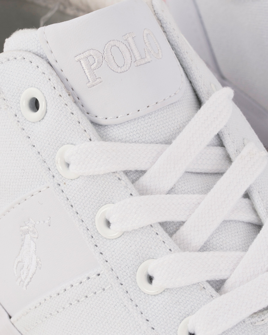 Herr | Polo Ralph Lauren Hanford Sneaker White Canvas | Polo Ralph Lauren | Hanford Sneaker White Canvas