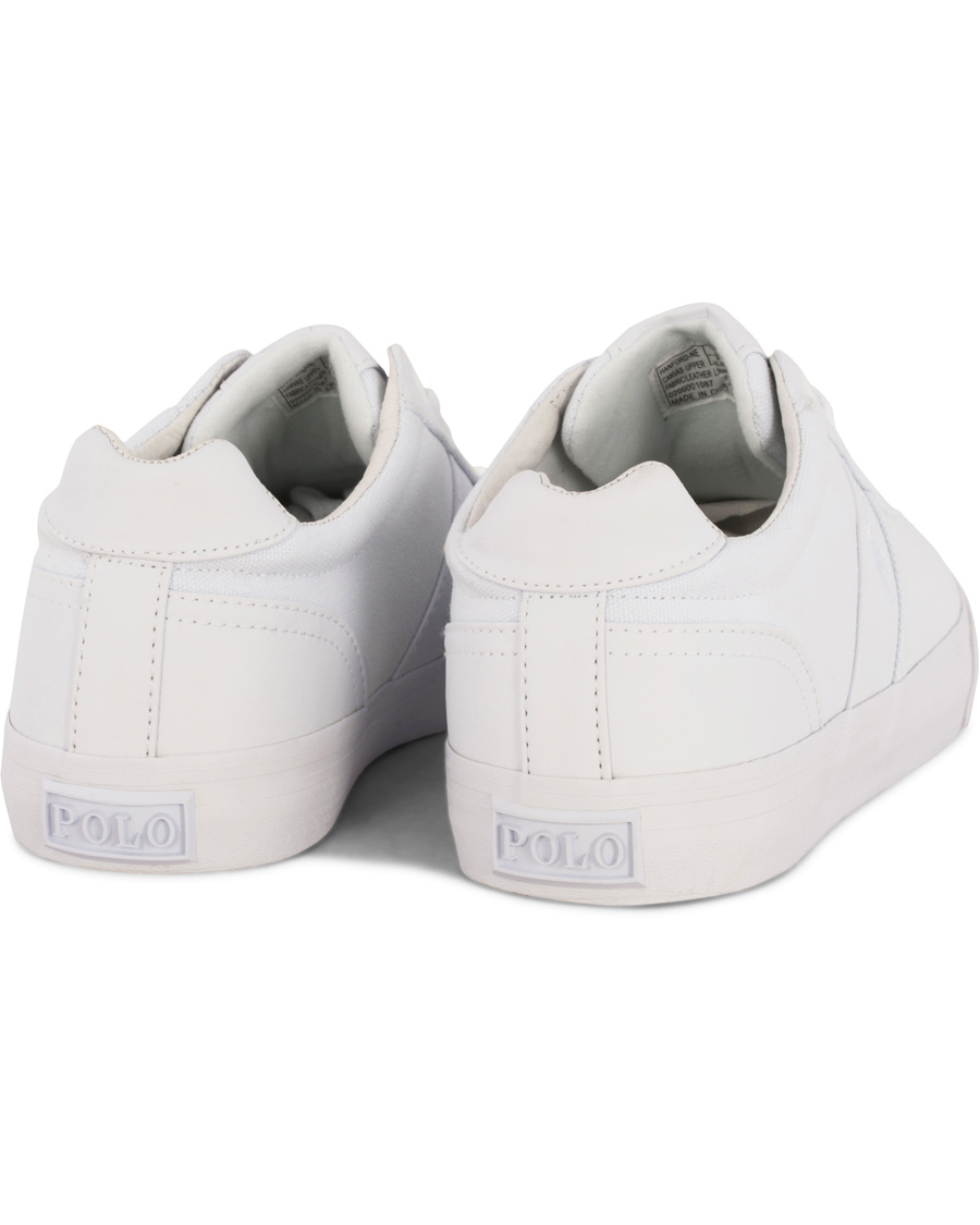 Herr | Polo Ralph Lauren Hanford Sneaker White Canvas | Polo Ralph Lauren | Hanford Sneaker White Canvas