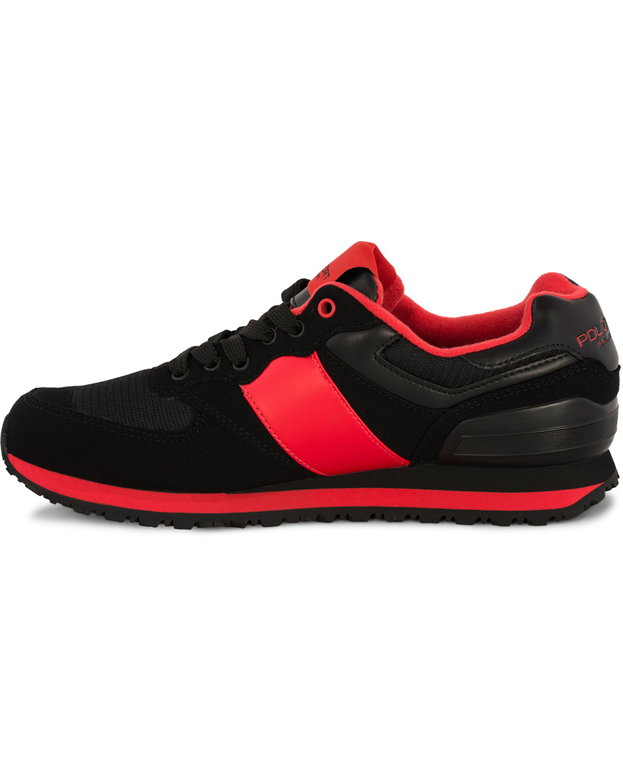 Herr | Polo Sport Ralph Lauren Slaton Pony Running Sneaker Red/Black | Polo Sport Ralph Lauren | Slaton Pony Running Sneaker Red/Black