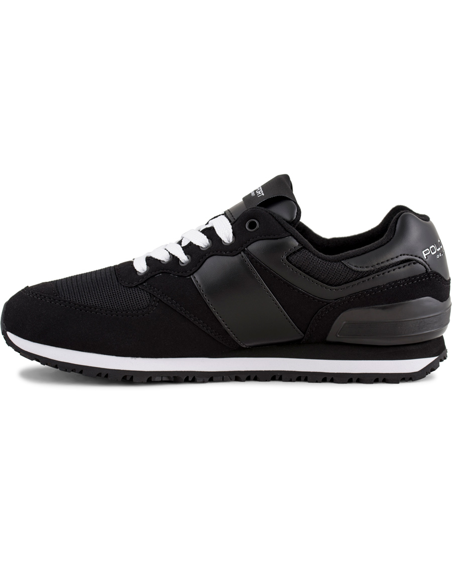 Herr | Polo Ralph Lauren Slaton Pony Running Sneaker Black/White | Polo Ralph Lauren | Slaton Pony Running Sneaker Black/White