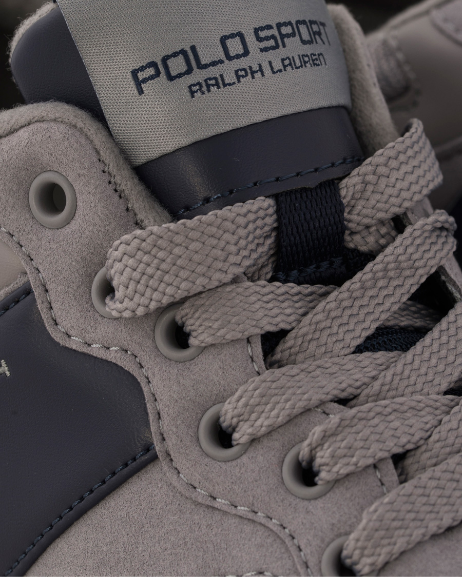 Herr | Polo Sport Ralph Lauren Slaton Pony Running Sneaker Grey/Navy | Polo Sport Ralph Lauren | Slaton Pony Running Sneaker Grey/Navy
