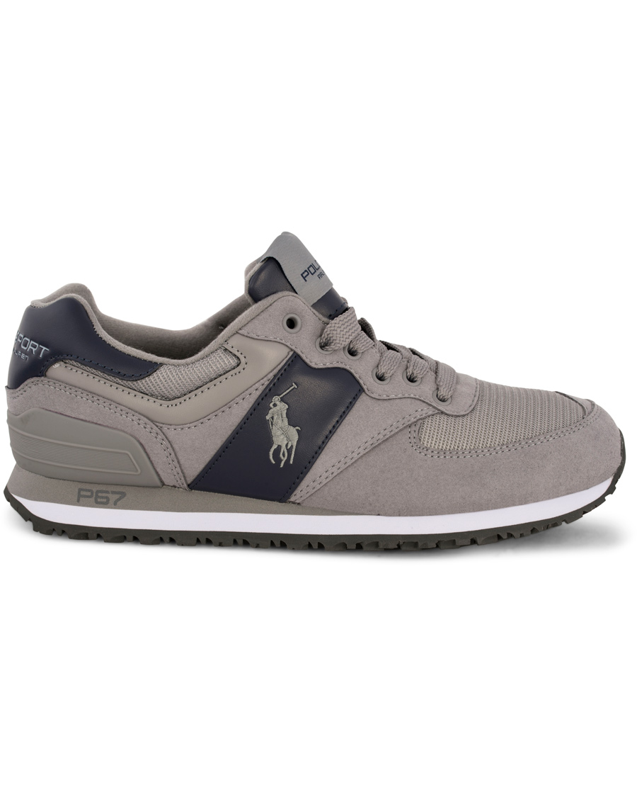 Herr | Polo Sport Ralph Lauren Slaton Pony Running Sneaker Grey/Navy | Polo Sport Ralph Lauren | Slaton Pony Running Sneaker Grey/Navy