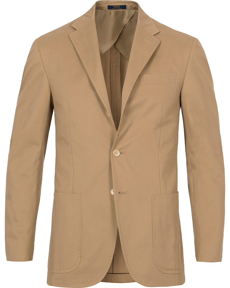 Herr | Kavajer | Polo Ralph Lauren | Clothing Connery Cotton Jacket Tan