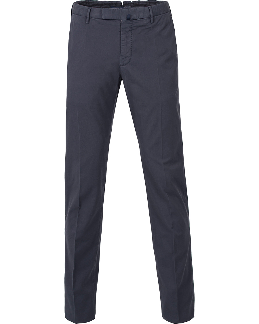 Herr | Byxor | Incotex | Slim Fit Stretch Chinos Navy