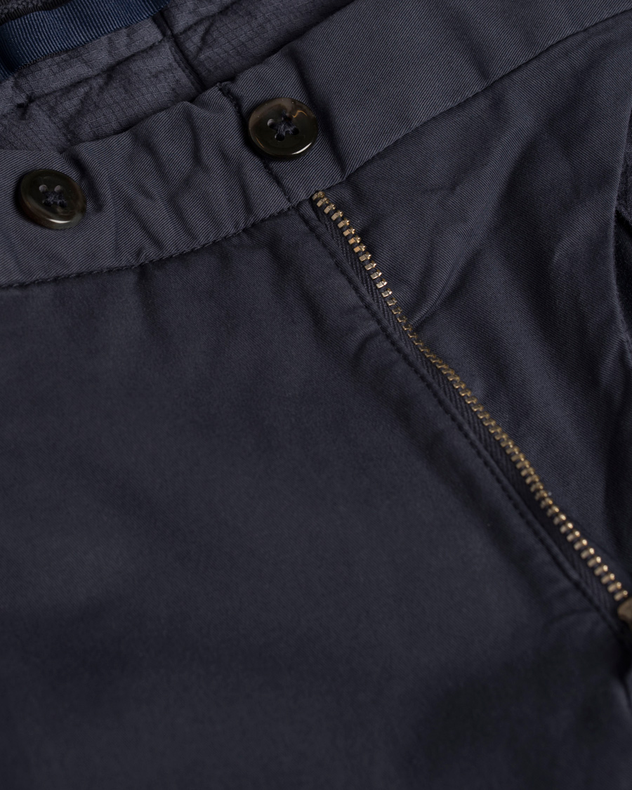 Herr | Byxor | Incotex | Slim Fit Stretch Chinos Navy