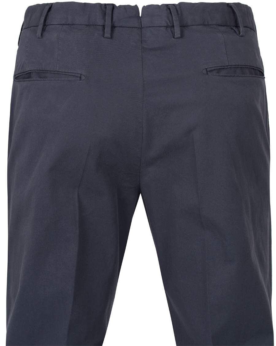 Herr | Byxor | Incotex | Slim Fit Stretch Chinos Navy