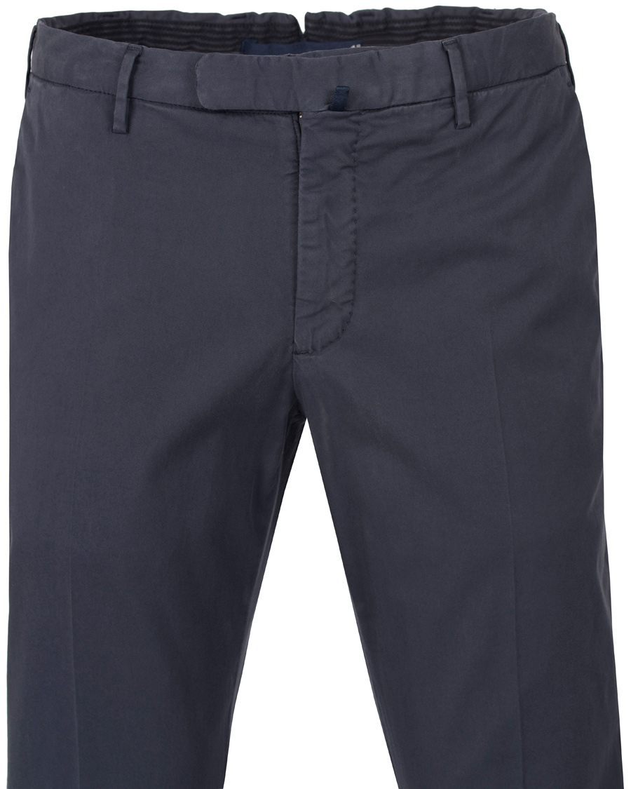 Herr | Byxor | Incotex | Slim Fit Stretch Chinos Navy
