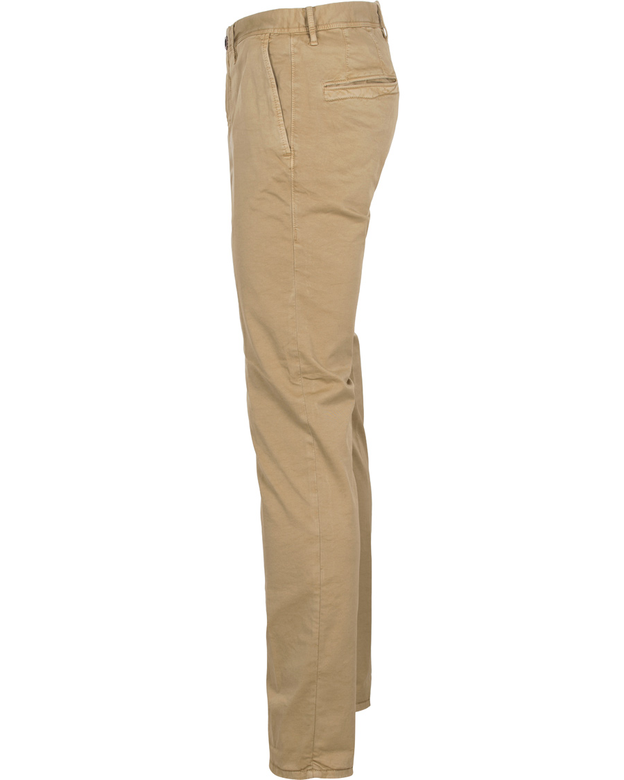 Herr | Byxor | Incotex | Slim Fit Stretch Slacks Khaki