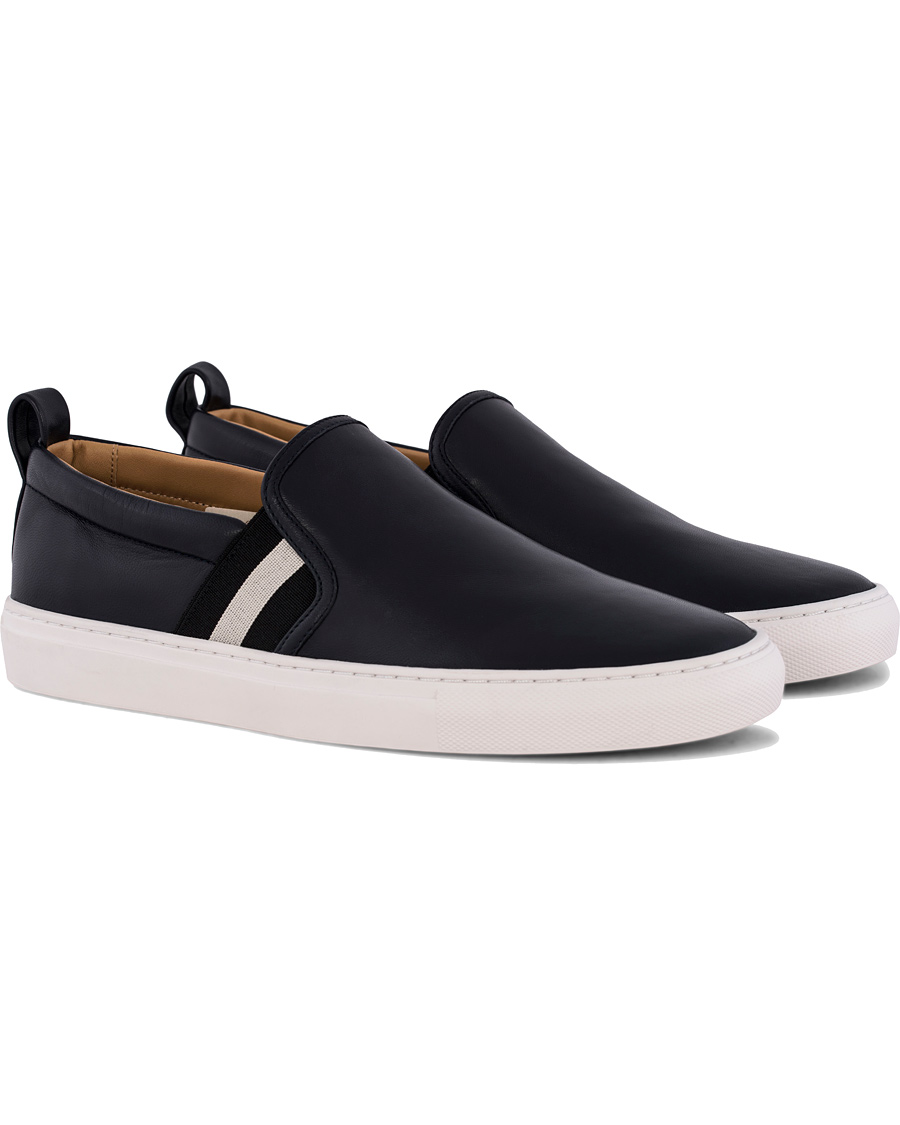 Herr | Bally Herald Slip-On Sneaker Blue Navy Calf | Bally | Herald Slip-On Sneaker Blue Navy Calf