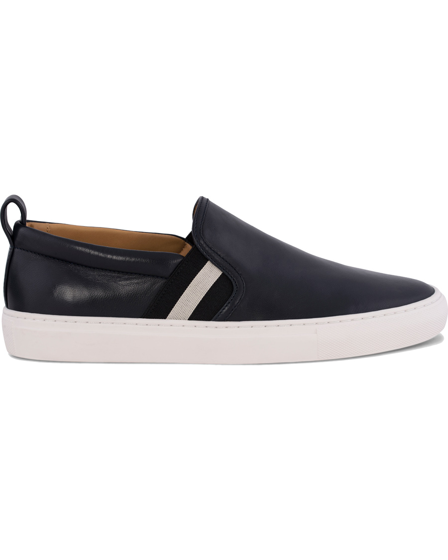Herr | Bally Herald Slip-On Sneaker Blue Navy Calf | Bally | Herald Slip-On Sneaker Blue Navy Calf