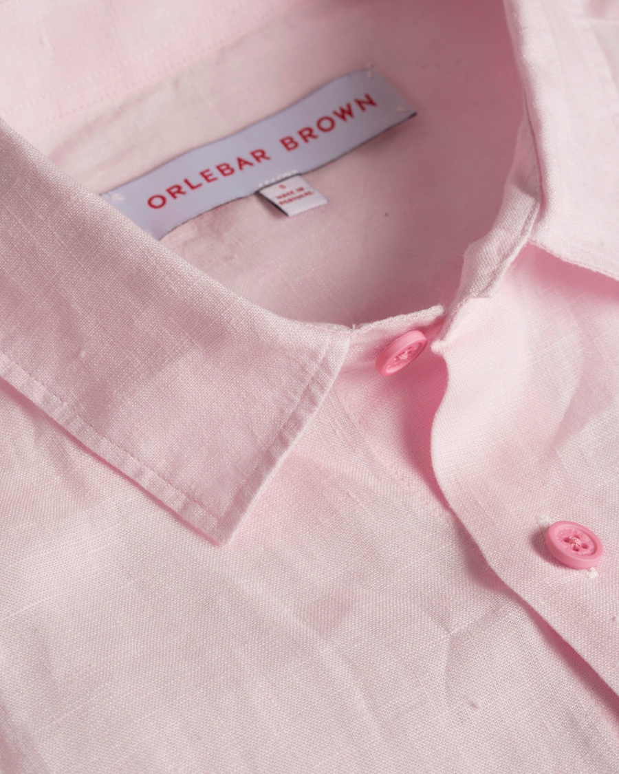 Herr | Skjortor | Orlebar Brown | Malone Shirt Flamingo