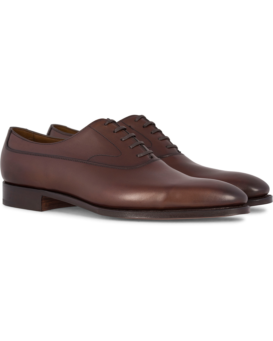 Herr | Edward Green Curzon Oxford Dark Brown Calf | Edward Green | Curzon Oxford Dark Brown Calf