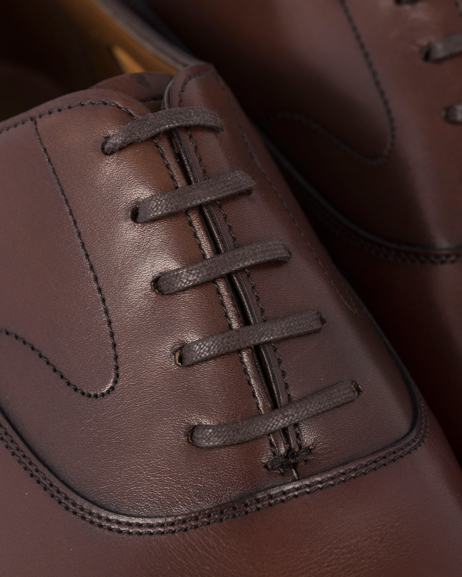 Herr | Edward Green Curzon Oxford Dark Brown Calf | Edward Green | Curzon Oxford Dark Brown Calf