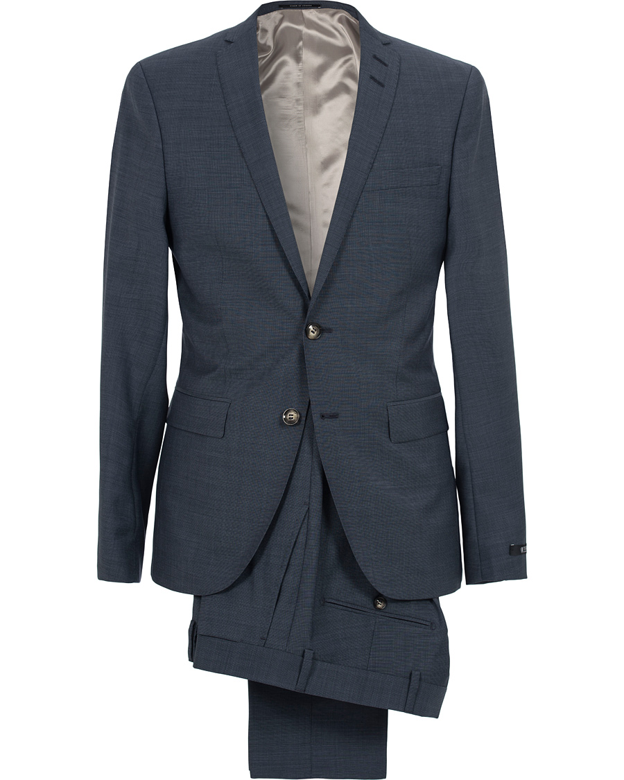 Herr | Kostymer | Tiger of Sweden | Harrie Wool Suit Medium Blue