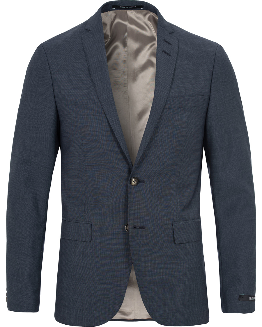 Herr | Kostymer | Tiger of Sweden | Harrie Wool Suit Medium Blue