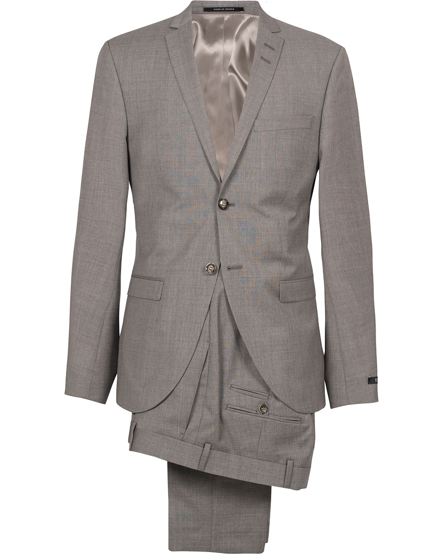 Herr | Kostymer | Tiger of Sweden | Jil 100% Wool Suit Light Grey