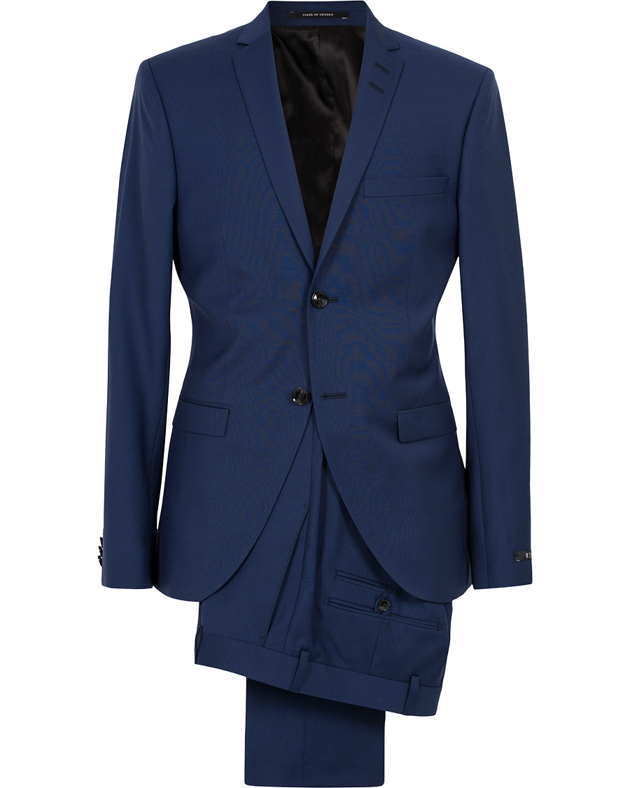 Herr | Kostymer | Tiger of Sweden | Jil 100% Wool Suit Deep Blue