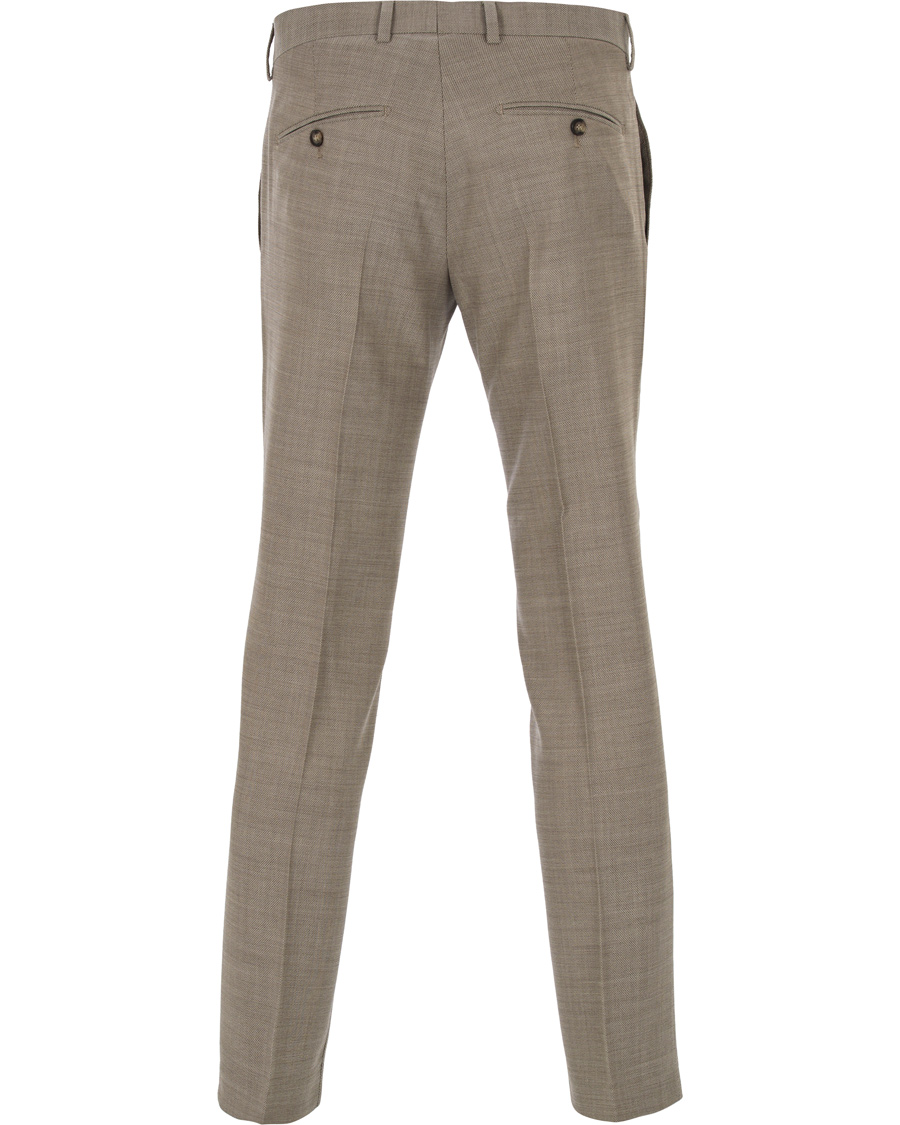 Herr | Byxor | Tiger of Sweden | Main 3 Wool Stretch Trousers Beige