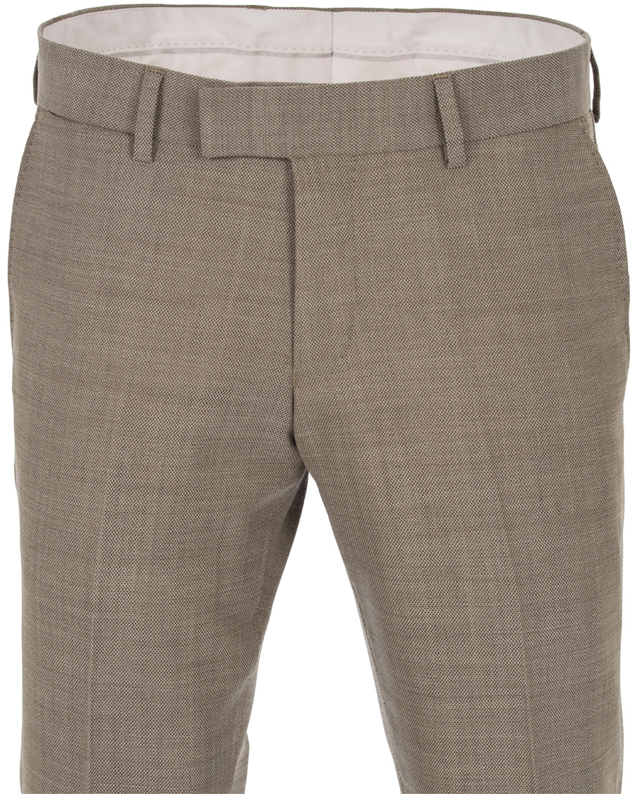 Herr | Byxor | Tiger of Sweden | Main 3 Wool Stretch Trousers Beige