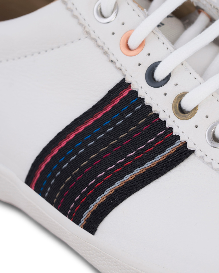 Herr | Paul Smith Shoe Osmo Sneaker White Mono Lux | Paul Smith Shoe | Osmo Sneaker White Mono Lux