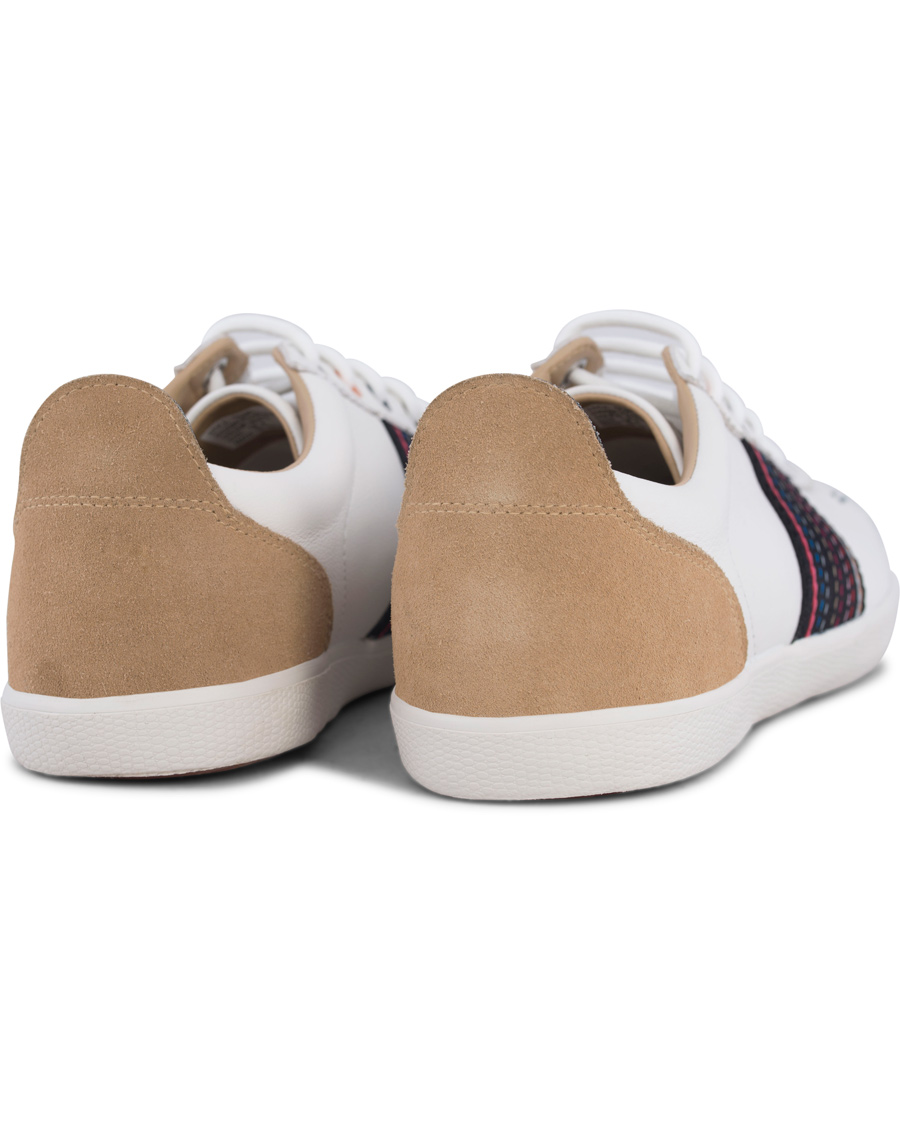 Herr | Paul Smith Shoe Osmo Sneaker White Mono Lux | Paul Smith Shoe | Osmo Sneaker White Mono Lux
