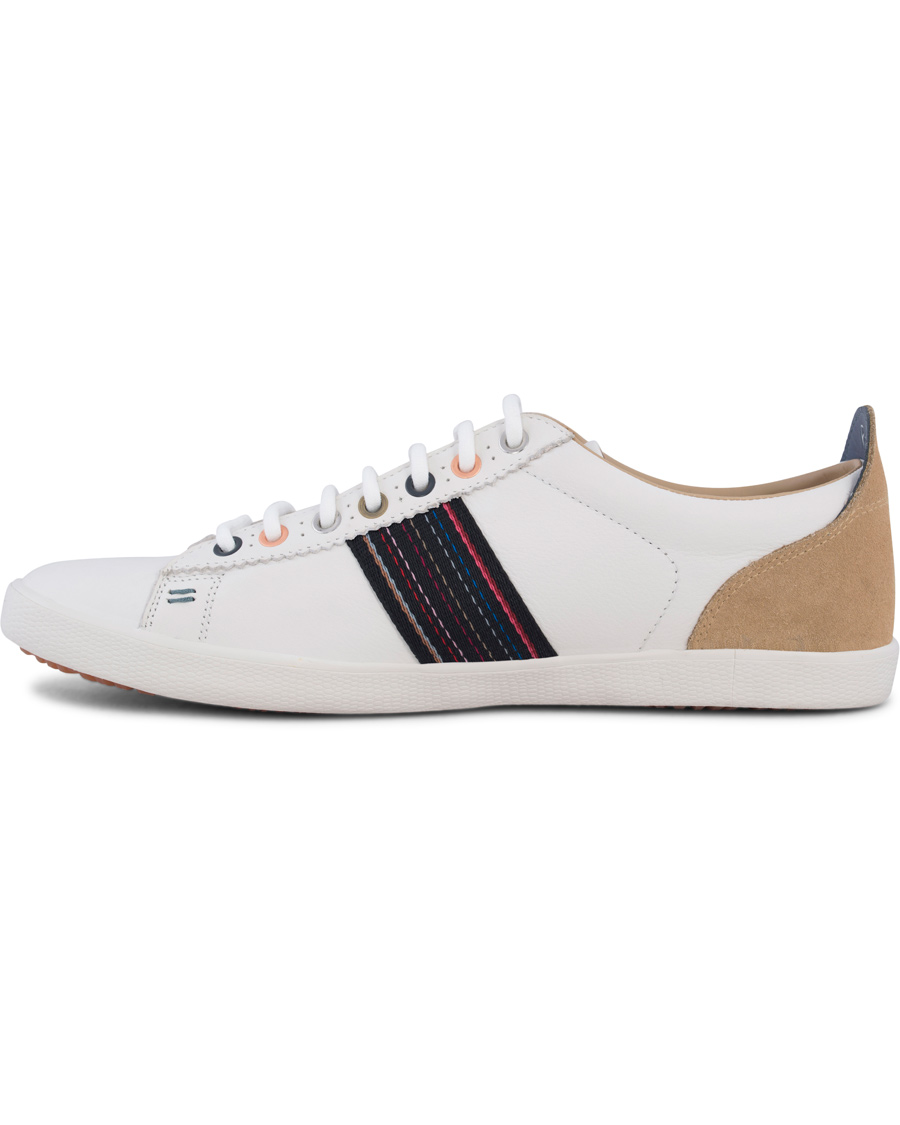 Herr | Paul Smith Shoe Osmo Sneaker White Mono Lux | Paul Smith Shoe | Osmo Sneaker White Mono Lux