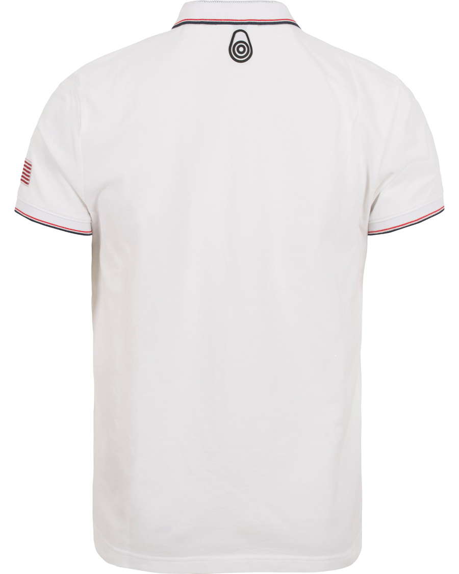 Herr | Pikéer | Sail Racing | Race International USA Polo White