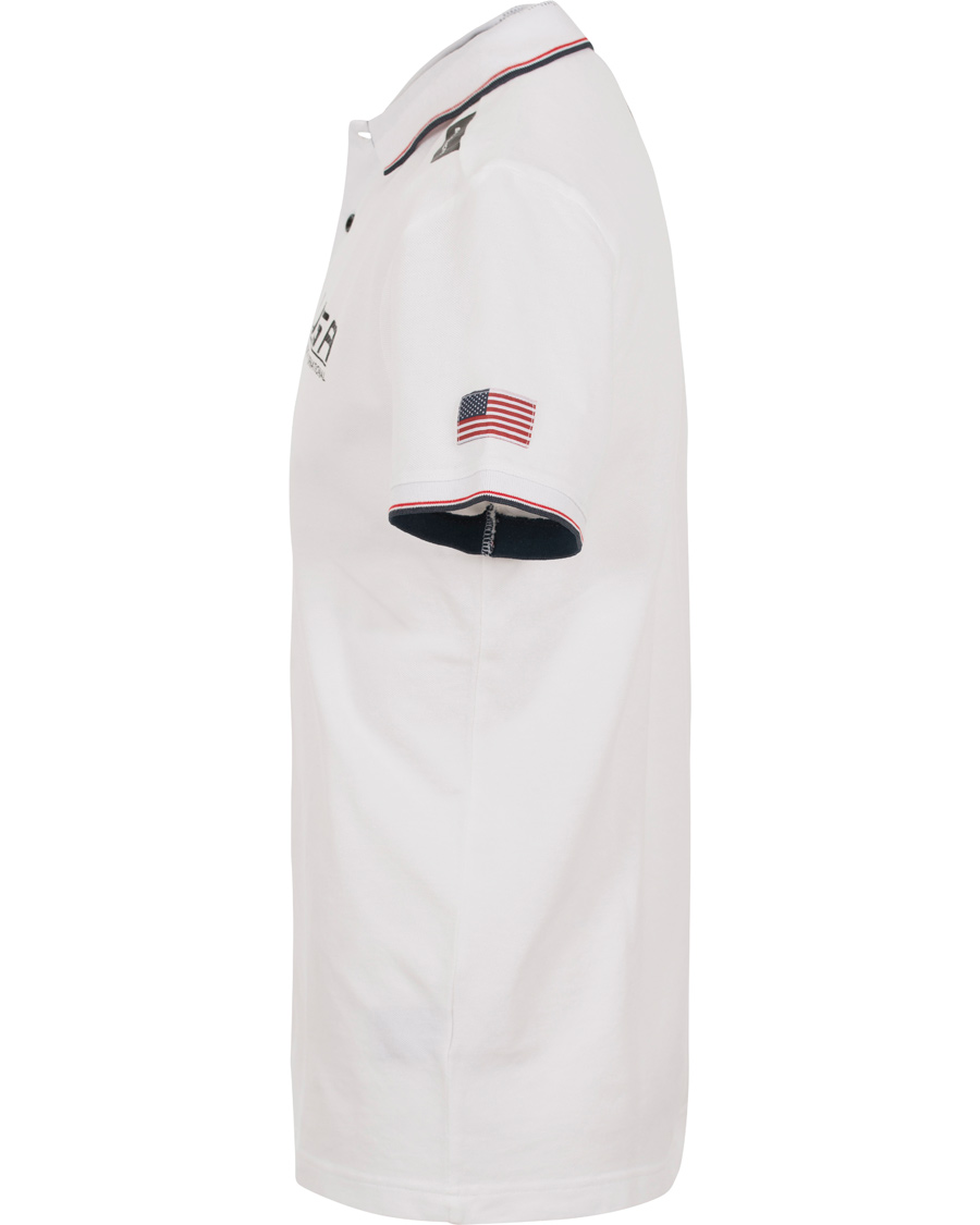 Herr | Pikéer | Sail Racing | Race International USA Polo White