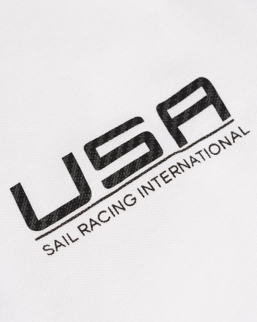 Herr | Pikéer | Sail Racing | Race International USA Polo White