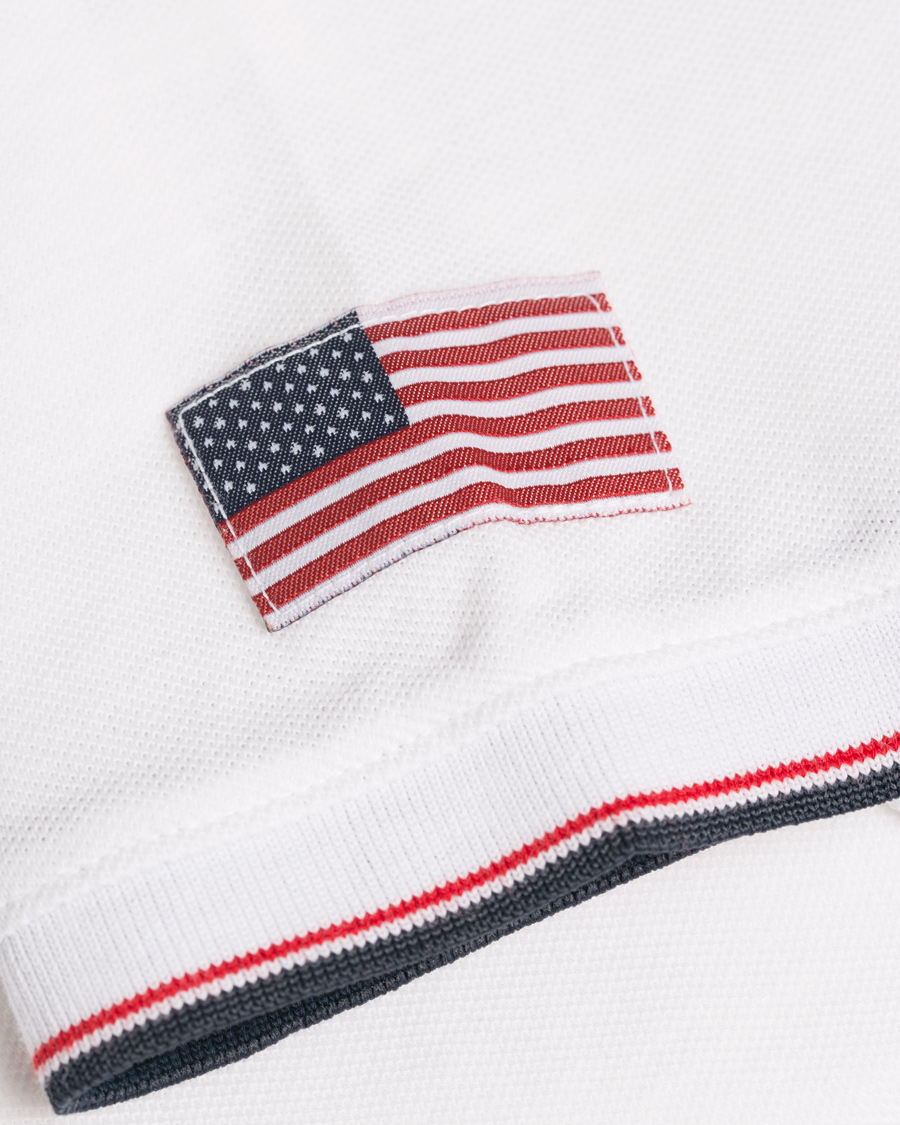 Herr | Pikéer | Sail Racing | Race International USA Polo White