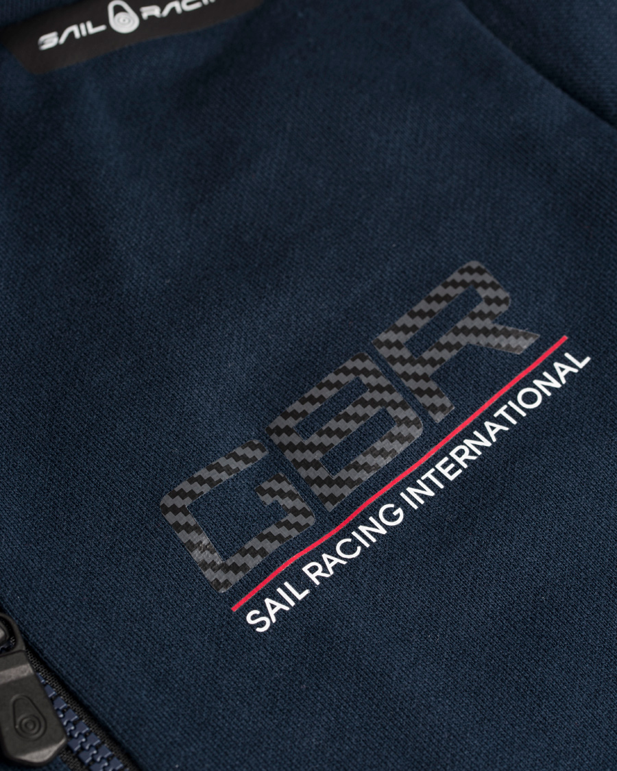 Herr | Tröjor | Sail Racing | Race International Great Britian Zip Hood Navy