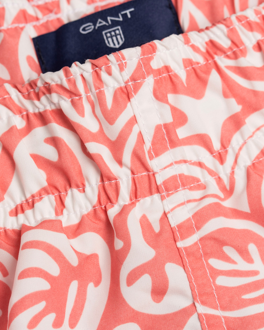 Herr | Badbyxor | GANT | Beach Club Swim Shorts Papaya