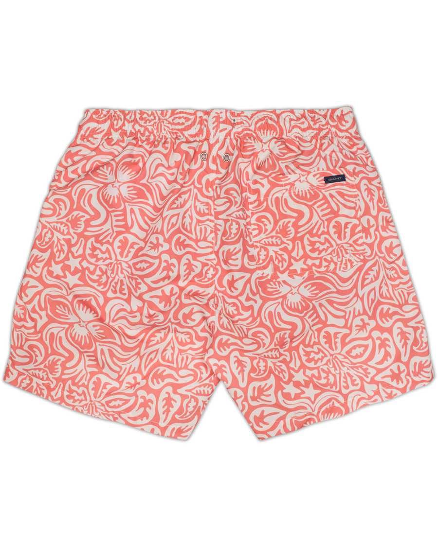 Herr | Badbyxor | GANT | Beach Club Swim Shorts Papaya