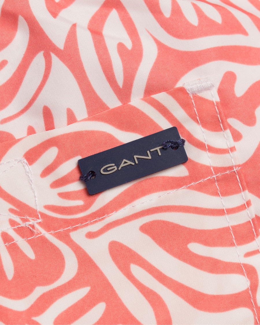 Herr | Badbyxor | GANT | Beach Club Swim Shorts Papaya