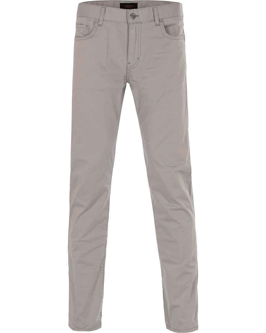 Herr | Byxor | J.Lindeberg | Jay Satin Jeans Ash