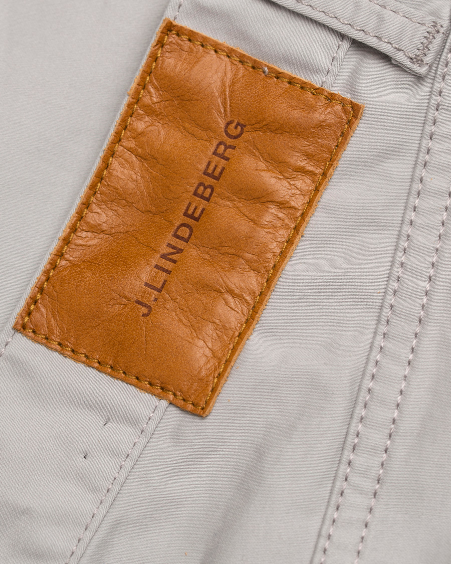 Herr | Byxor | J.Lindeberg | Jay Satin Jeans Ash
