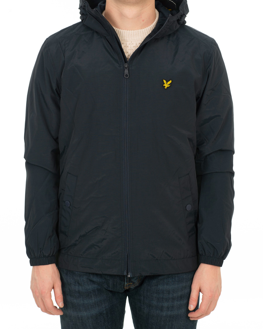 Herr | Jackor | Lyle & Scott | Zip Through Hooded Jacket Navy