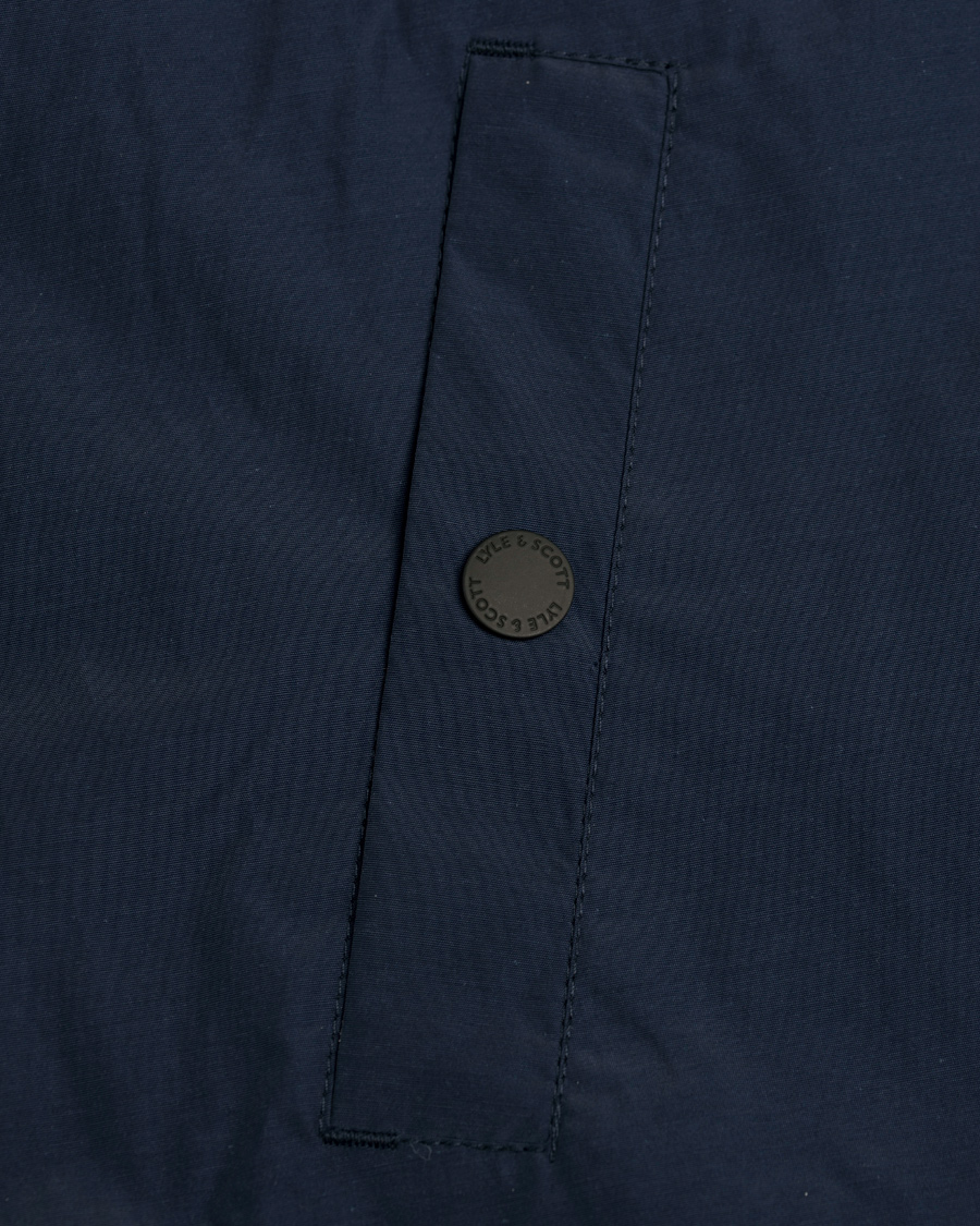 Herr | Jackor | Lyle & Scott | Zip Through Hooded Jacket Navy
