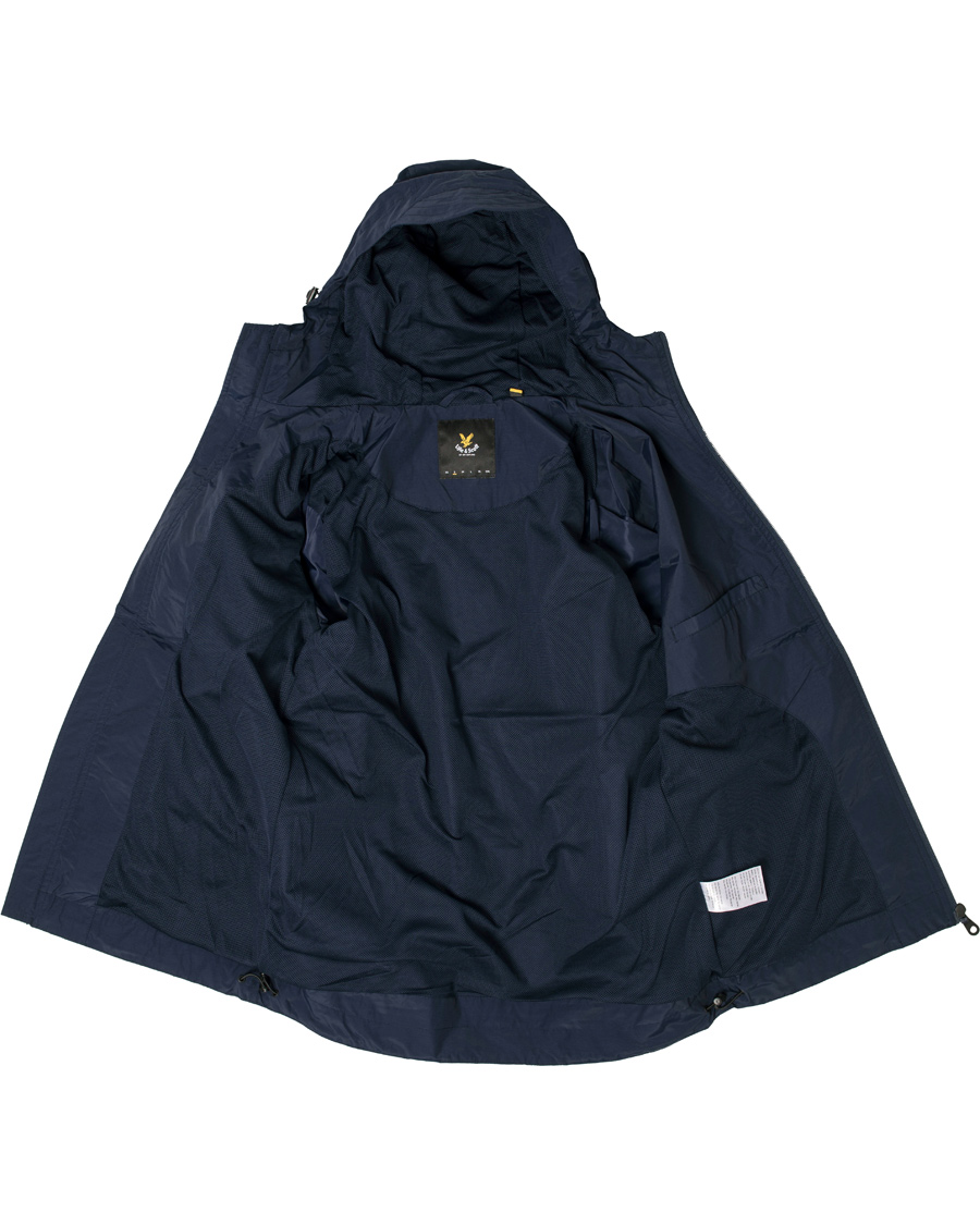Herr | Jackor | Lyle & Scott | Zip Through Hooded Jacket Navy