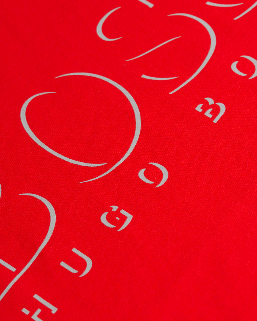 Herr | T-Shirts | BOSS BLACK | BOSS T-Shirts Logo Bright Red