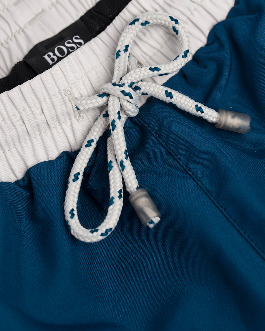 Herr | Badbyxor | BOSS BLACK | BOSS Starfish Swimtrunks Navy