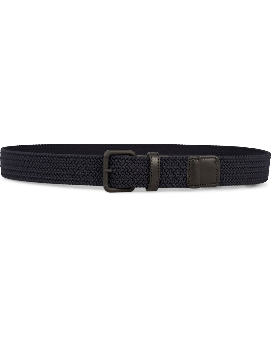 Herr | GANT Diamond G Elatstic Belt 3,5 cm Marine | GANT Diamond G | Elatstic Belt 3,5 cm Marine