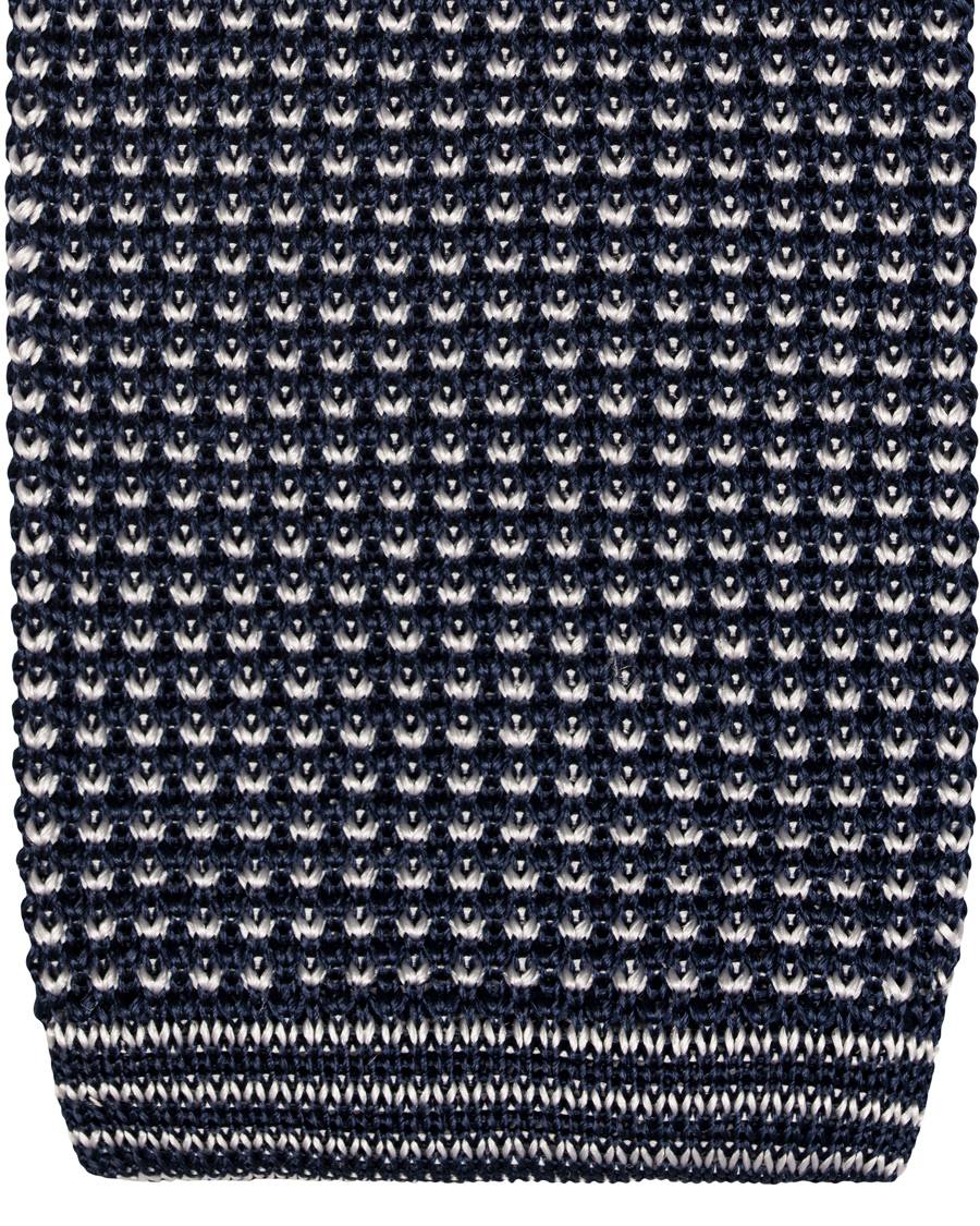 Herr | GANT Diamond G Structure Knitted 6 cm Tie Classic Blue | GANT Diamond G | Structure Knitted 6 cm Tie Classic Blue