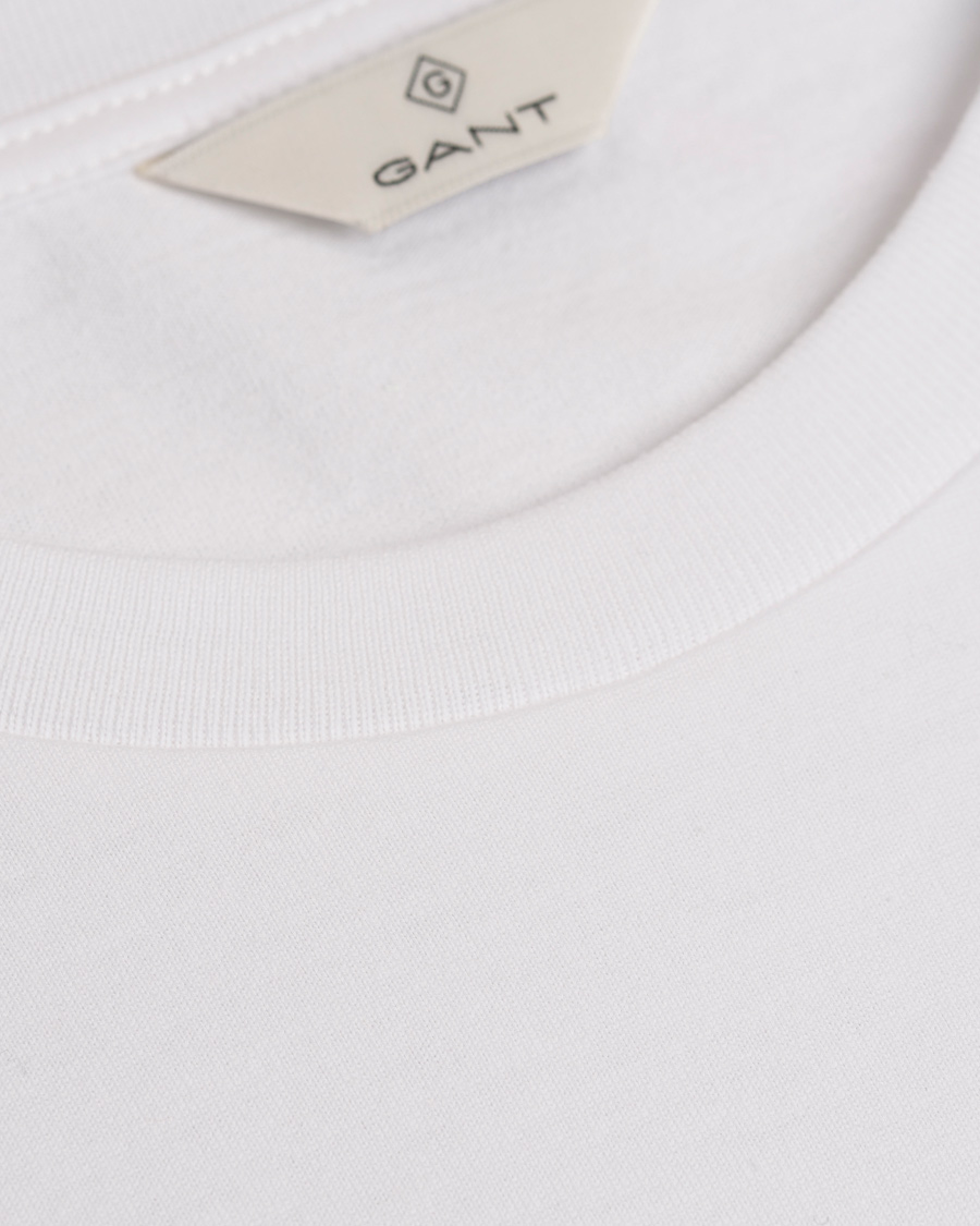 Herr | T-Shirts | GANT Diamond G | Pocket Tee White