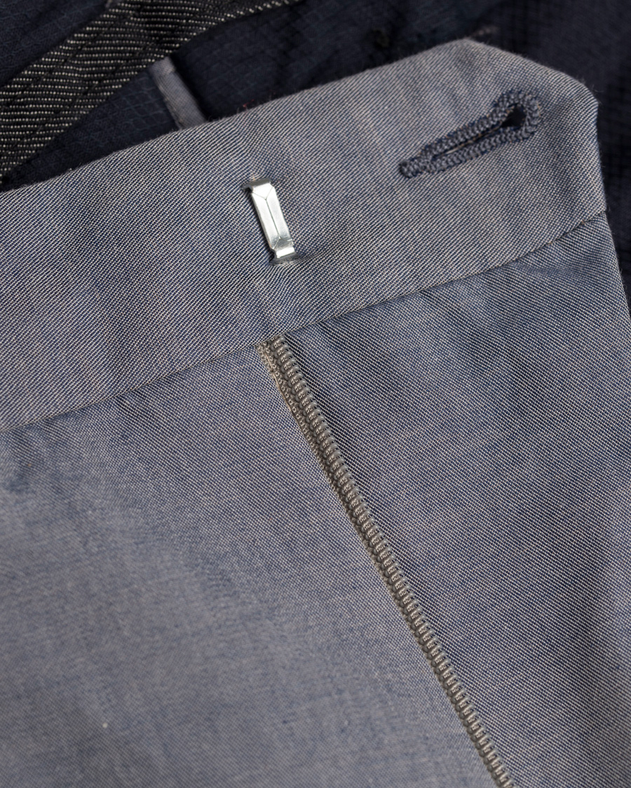 Herr | Byxor | GANT Diamond G | Double Faced Pant Dark Indigio