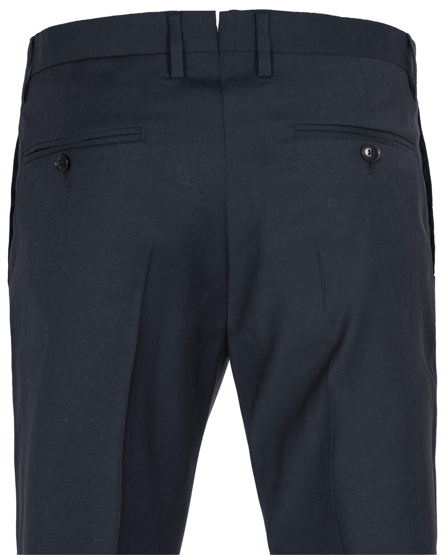 Herr | Byxor | GANT Diamond G | Tailored Slim Travel Pant Ink