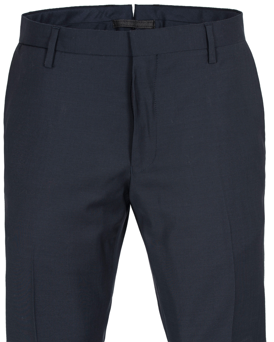 Herr | Byxor | GANT Diamond G | Tailored Slim Travel Pant Ink