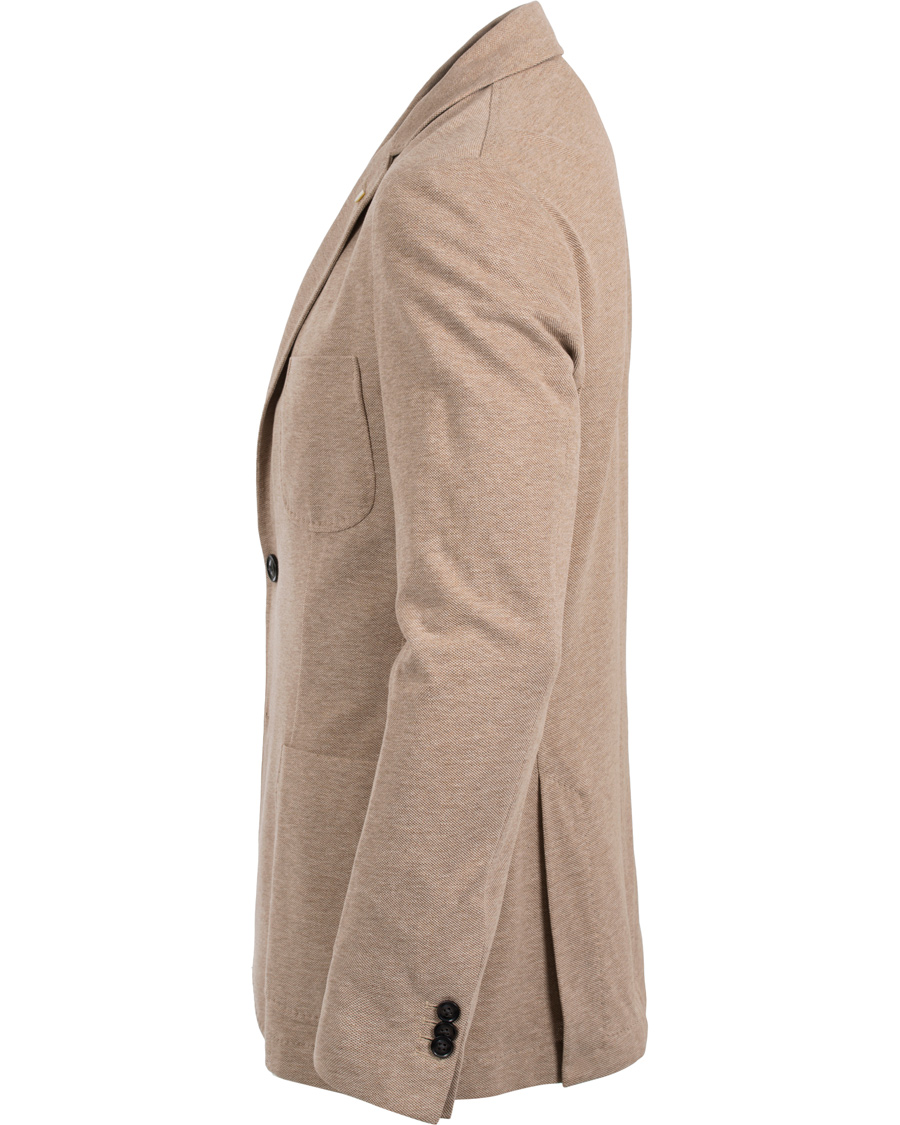 Herr | Kavajer | GANT | The Jersey Weekender Fit Blazer Dark Khaki