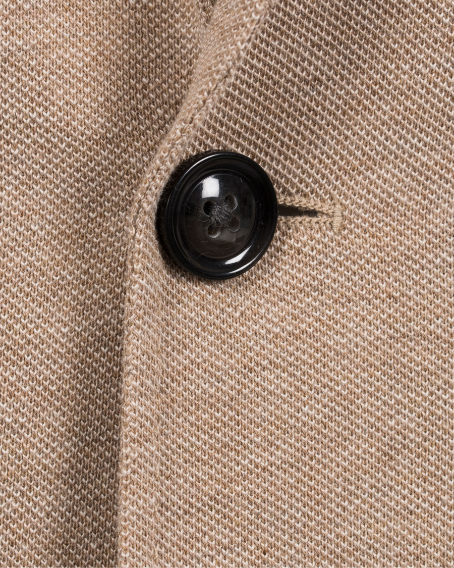 Herr | Kavajer | GANT | The Jersey Weekender Fit Blazer Dark Khaki